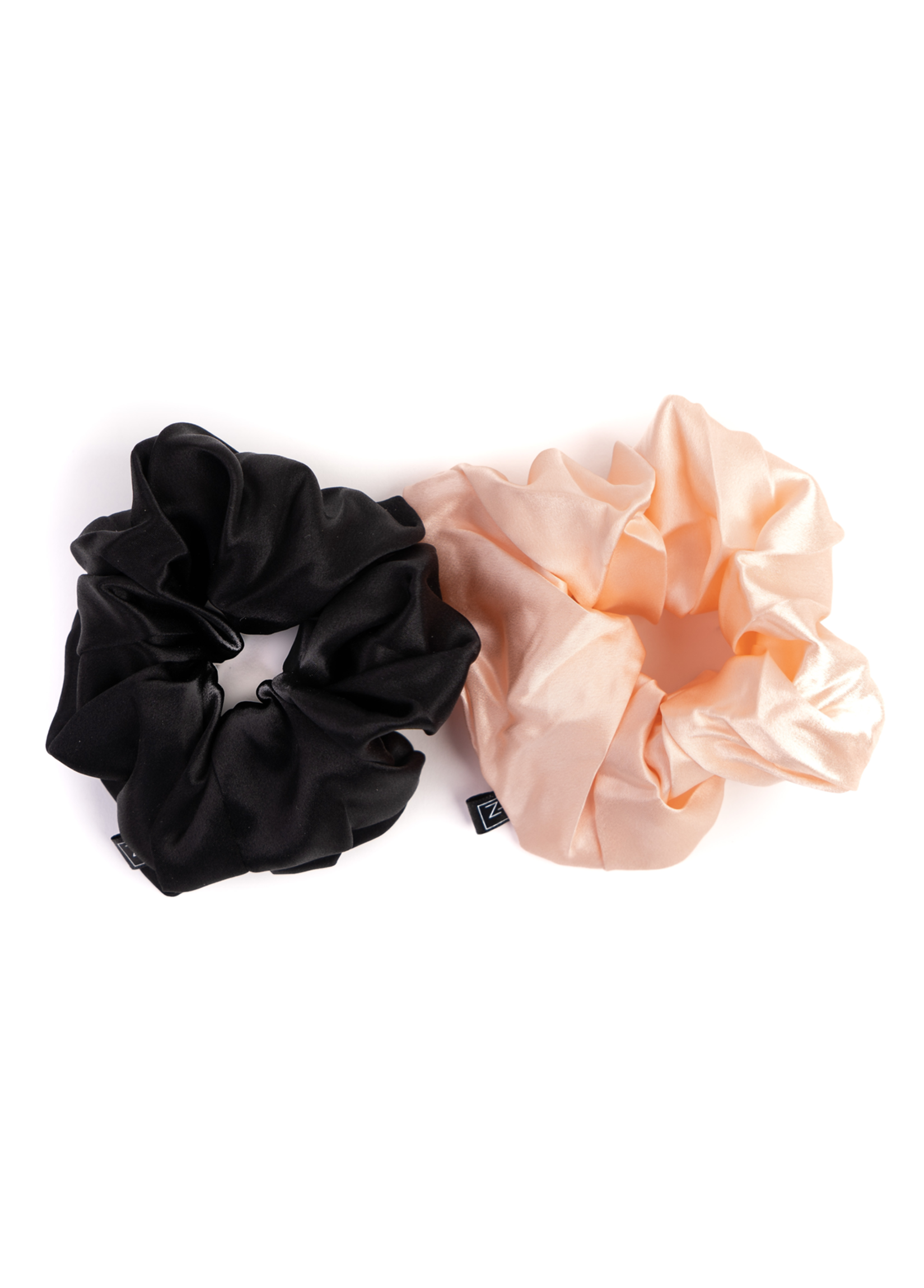 Duo Silk Scrunchies - Big