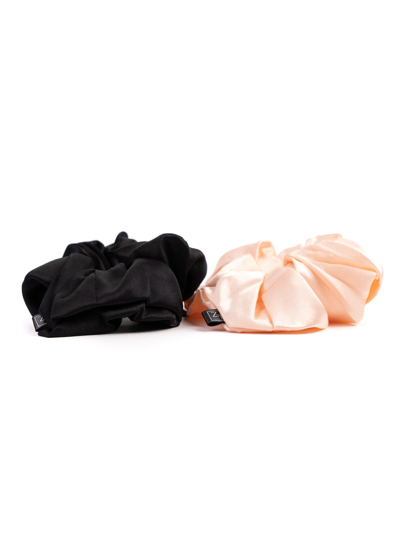 Duo Silk Scrunchies - Big