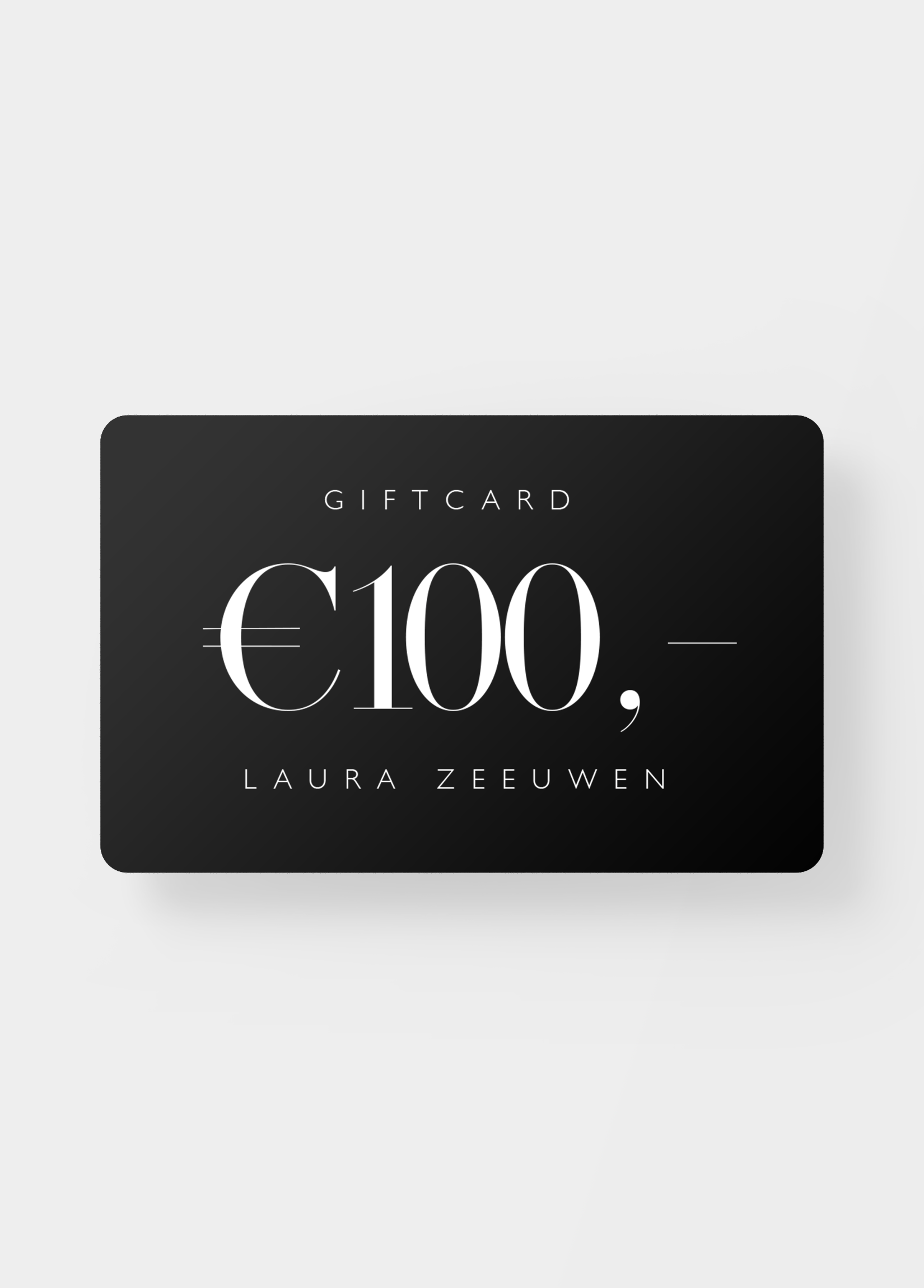 Cadeaukaart €100,-